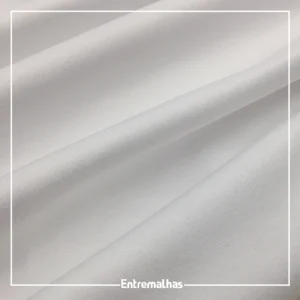 Malha Helanca Colegial - Branco