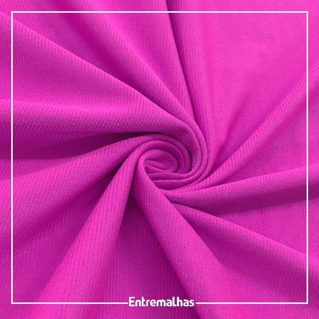 Malha Star Shine - Rosa