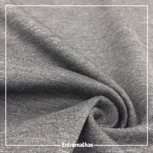 Malha Brunelo Melange - Cinza