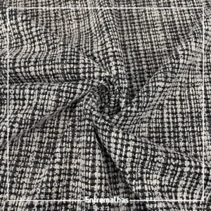 Malha Tweed - Cinza