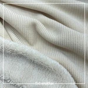 Malha Dublada Canelada - Bege Ref.:330141