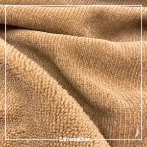 Malha Dublada Canelada - Caramelo Ref.:330141