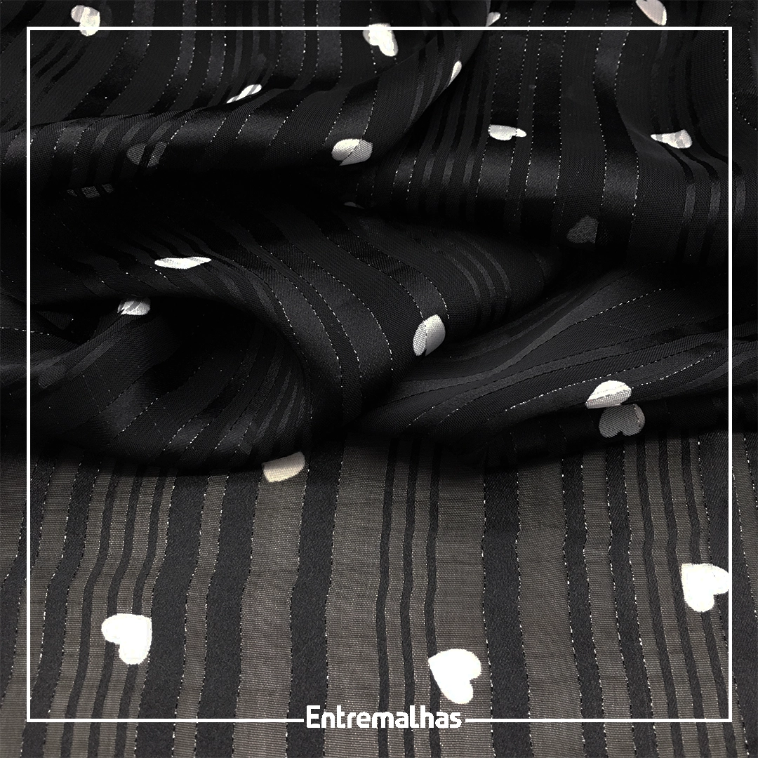 Tecido Crepe Lurex Paloma