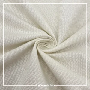 Tecido Piquet - Marfim