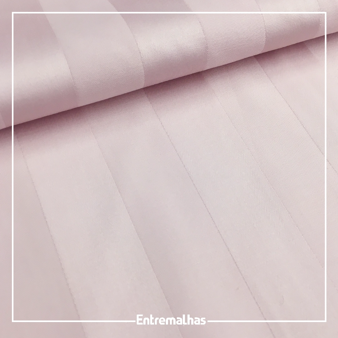 Tecido Lençol Percal Egípcio 400 Fios - Rosa 301