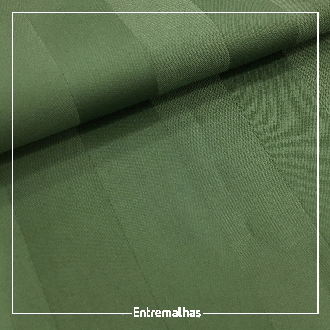 Tecido Lençol Percal Egípcio 400 Fios - Verde 662