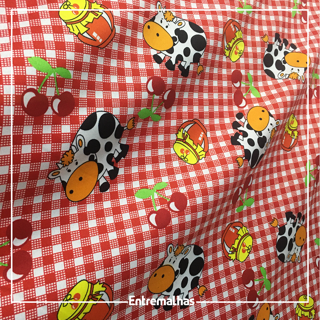 Tecido Oxford Estampado