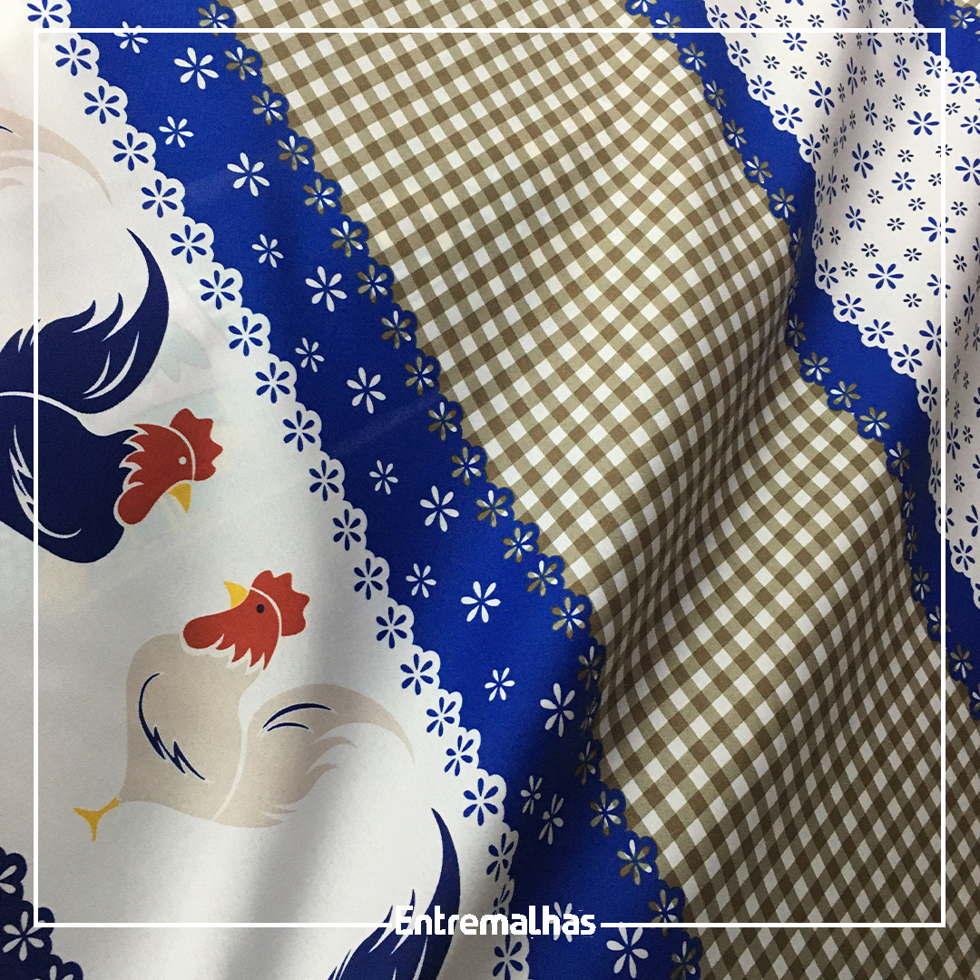 Tecido Oxford Estampado