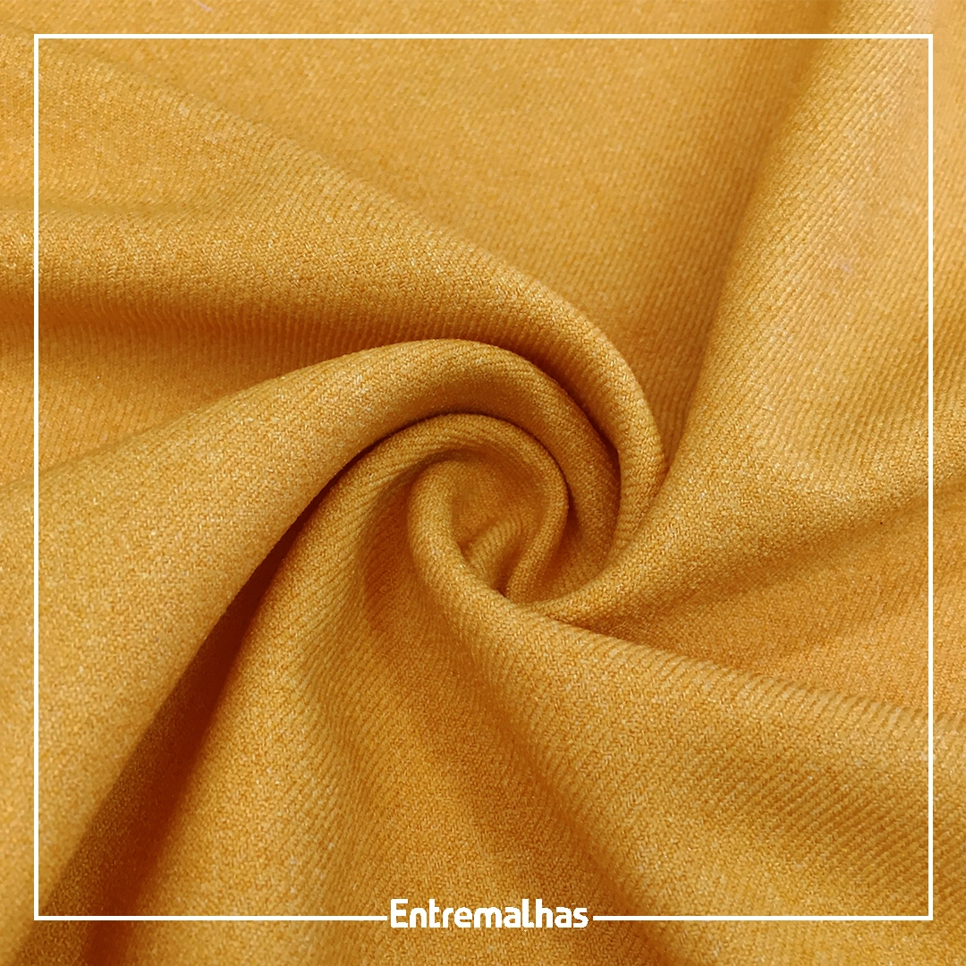 Tecido Camurça - Amarelo