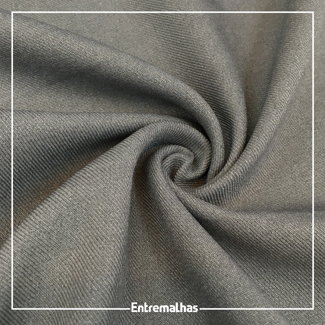 Tecido Camurça - Cinza 500045