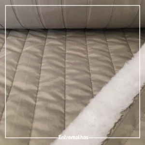 Tecido Matelassê Jacket - Bege