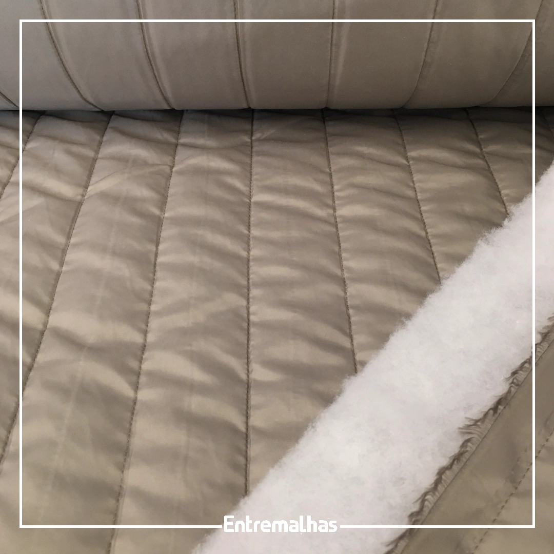 Tecido Matelassê Jacket - Bege Ref.:859528