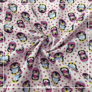 Tecido Fustão Estampado