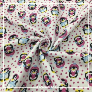 Tecido Fustão Estampado