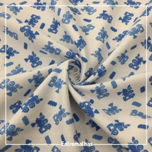 Tecido Fustão Estampado