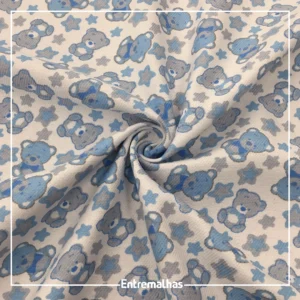 Tecido Fustão Estampado