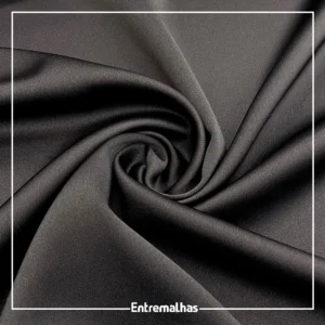 Tecido Indonésia (Balmain) - Preto 929