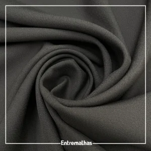 Tecido Crepe Patou Premium - Preto Ref.:859930