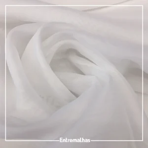 Tecido Voal Importado - Branco