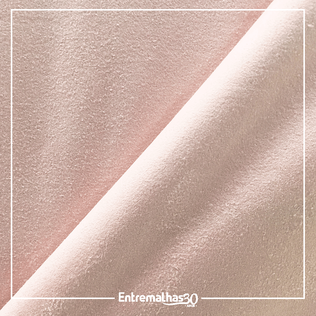 Malha Suede - Rosa Ref.: 320921