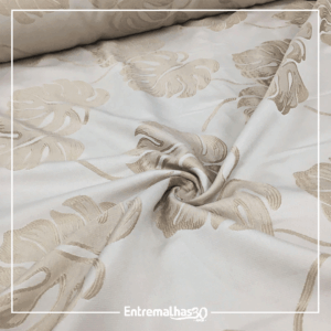 Tecido Jacquard Caprice - Bege