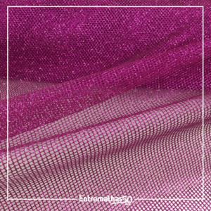 Tela Com Brilho - Rosa