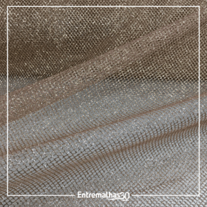 Tela Com Brilho - Nude