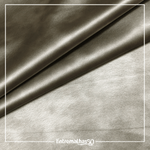 Tecido Corino Metalizado - Dourado