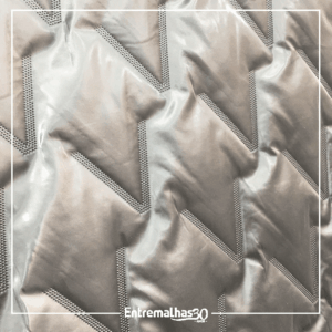 Tecido Matelassê Asia - Prata