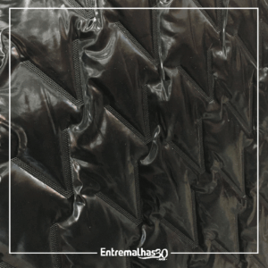 Tecido Matelassê Asia - Preto