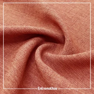 Tecido Linhão - Terracota