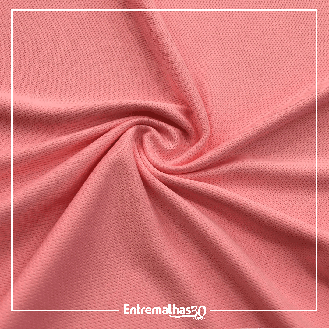Malha Favo Dry - Rosa