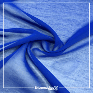 Tecido Musseline Silk - Azul