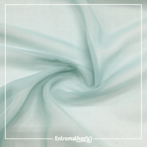 Tecido Musseline Silk - Azul