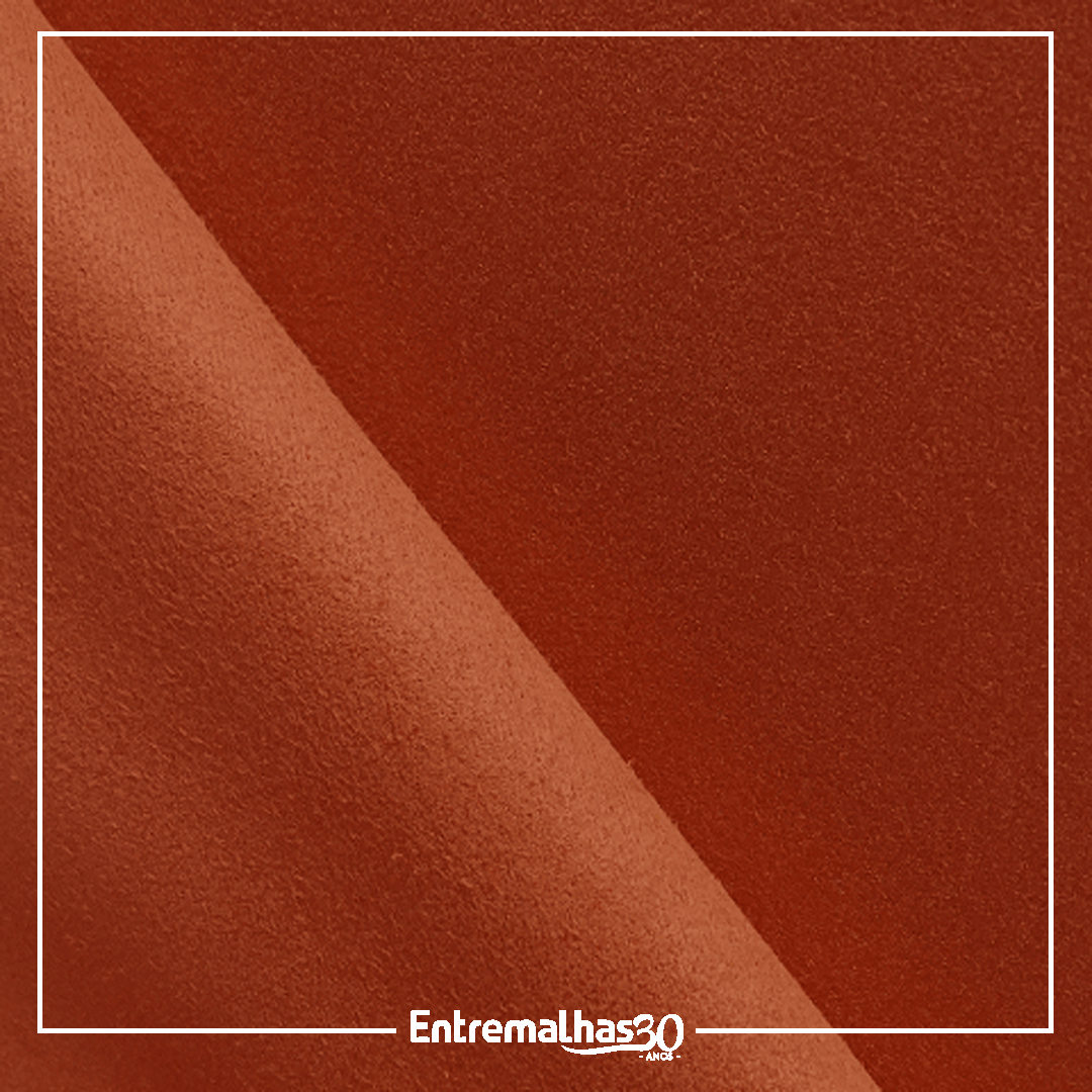 Malha Suede - Laranja Ref.: 320921