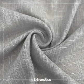 Tecido Rústico Roma - Cinza Ref.:204979