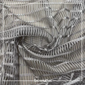 Tecido Tela Hera - Prata Ref.:205352