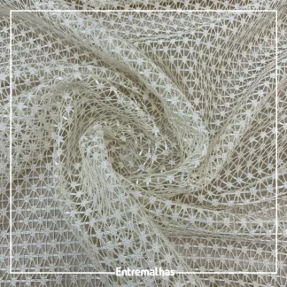 Tecido Tela Sophia - Marfim Ref.:205353