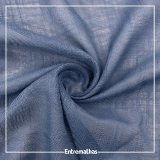 Tecido Rústico Grafiatto - Azul Ref.:205530