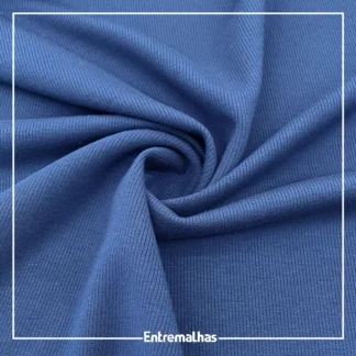 Malha Rib Tecnoday - Azul Ref.:330132
