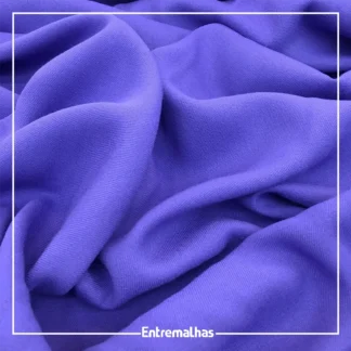 Tecido Viscose Sarjada - Roxo Ref.:858814