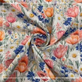 Tecido Oxfordine Estampado Ref.:859480