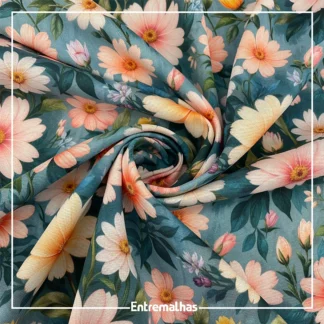 Tecido Oxfordine Estampado Ref.:859480