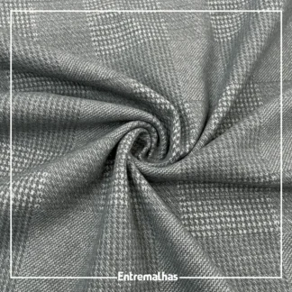 Tecido Malha Dior - Cinza Ref.:859669