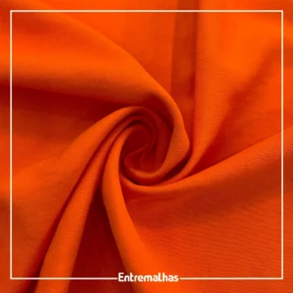 Tecido Rayon Sensorialle Twill - Laranja Ref.:859812