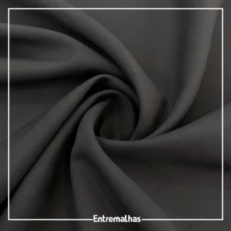 Tecido Rayon Sensorialle Twill - Preto Ref.:859812