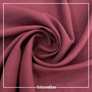 Tecido Rayon Sensorialle Twill - Marsala Ref.:859812