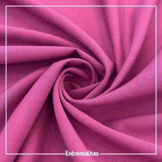 Tecido Rayon Sensorialle Twill - Rosa Ref.:859812