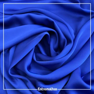 Tecido Florença Double Satin - Azul Ref.:859947
