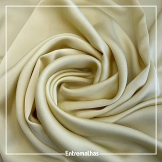 Tecido Florença Double Satin - Amarelo Ref.:859947